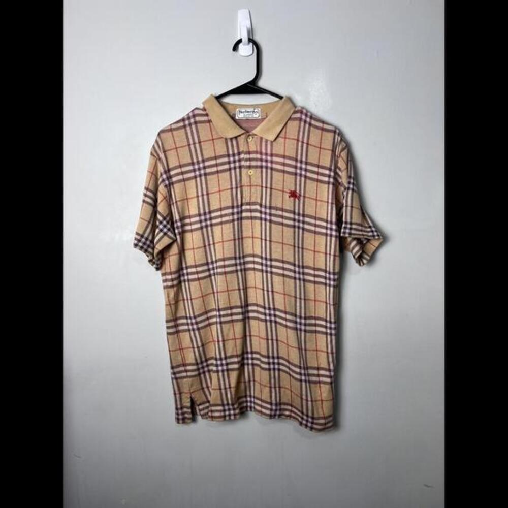 Vintage 90s - Burberry Poloshirt